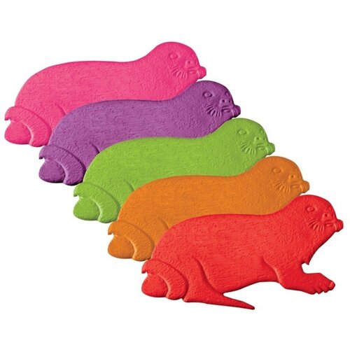 Msv Dječje protuklizne podloge 5 kom za kadu 10,5x16,5 cm Phoques – Cijene