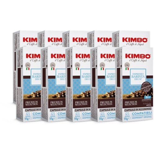 KIMBO Kapsule Nespresso Barista Decaf Alu, 10&amp;times;10 komada Slike