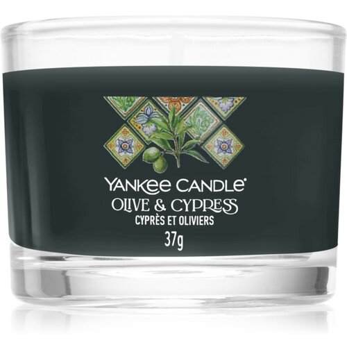 Yankee Candle Olive & Cypress votivna sveča 37 g Cene