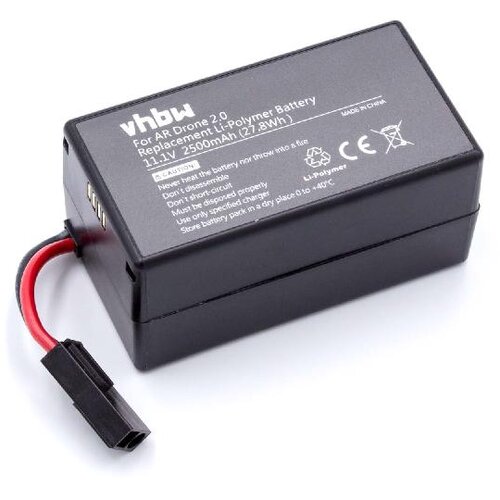 VHBW Baterija za Parrot AR Drone 1.0 / 2.0, 2500 mAh Slike