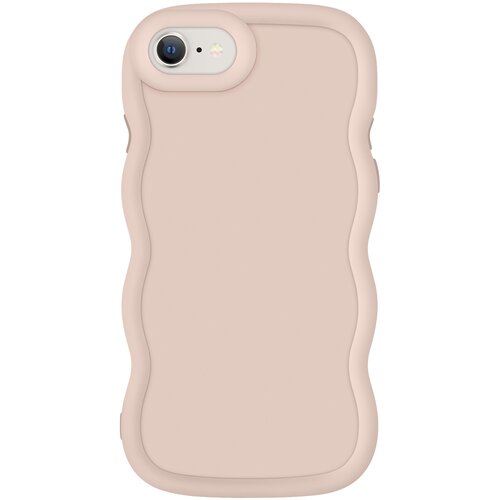 AVIZAR Ohi&scaron;je za iPhone 7, 8, SE 2020 in SE 2022 Silikonsko Odporen na udarce, Bež, (5000011340) Cene