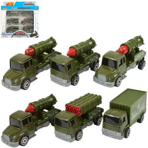 Magic Toys Car Model: 6-delni set voja&scaron;kih avtomobilčkov Cene