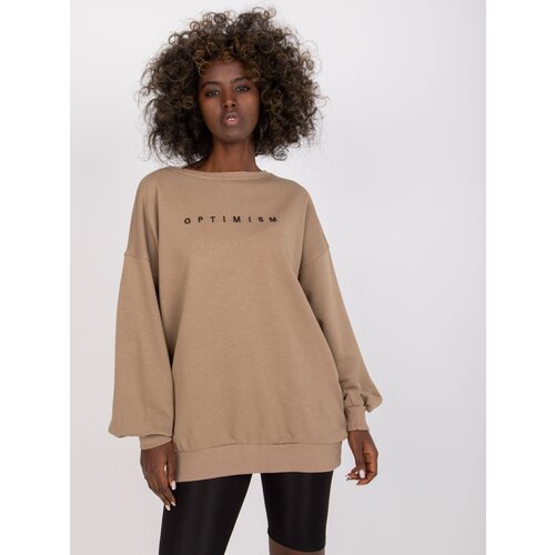 ex moda Sweatshirt-EM-BL-536/3.76-dark beige Slike