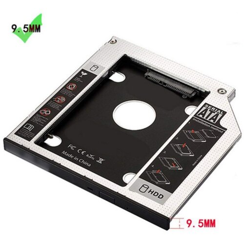 Ewent adapter za SSD/HDD v 9,5mm DVD režo, SATA3, aluminij, EW7003 Cene