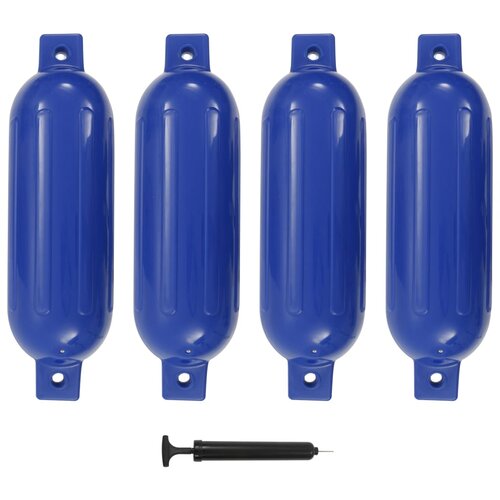 vidaXL odbojniki za čoln 4 kosi modri 51x14 cm pvc Cene