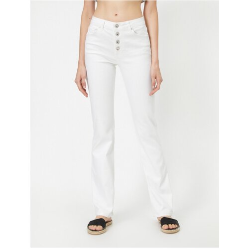 Koton Victorian Jean - Flared Trousers Cene