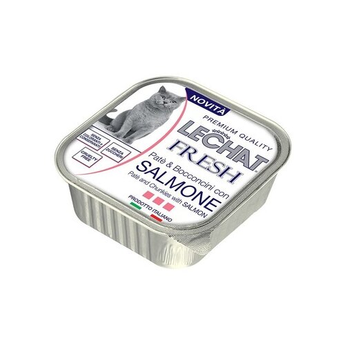 Monge lechat excellente pašteta cat adult - losos 100g Slike