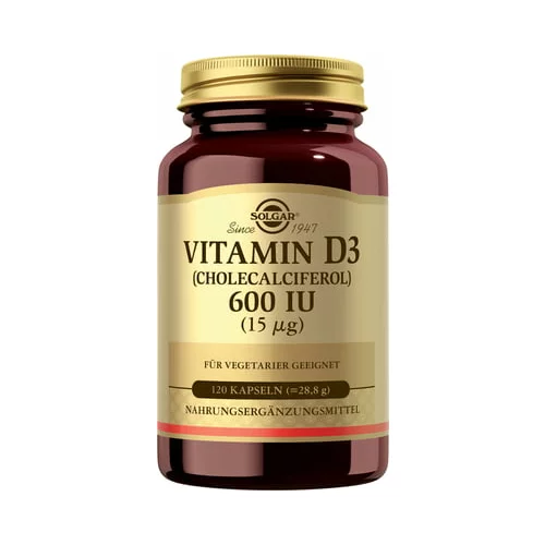 Solgar Vitamin D3 600 I.U.
