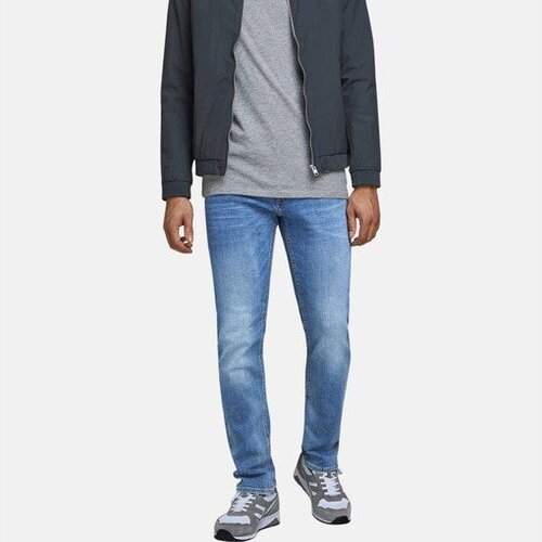 Jack & Jones Kavbojke slim JJITIM JJORIGINAL AM 781 50SPS NOOS 12146866 Modra Cene