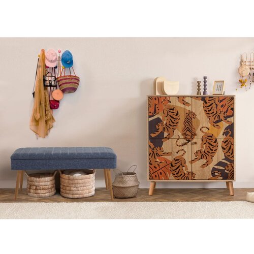 Woody Fashion multilux - tigris - 1048 sonomodark blue hallway furniture set Cene