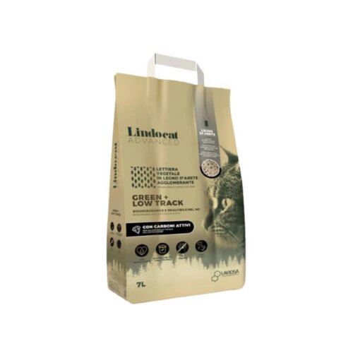 Lindocat Lindo cat Advanced Green + Low track 7l Cene
