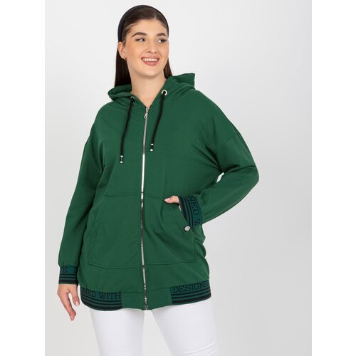 RELEVANCE Sweatshirt-RV-BL-8190.09P-dark green Slike