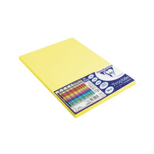 Claire, kopirni papir, A4, 160g, svetlo žuta, 50K ( 486363 ) Slike