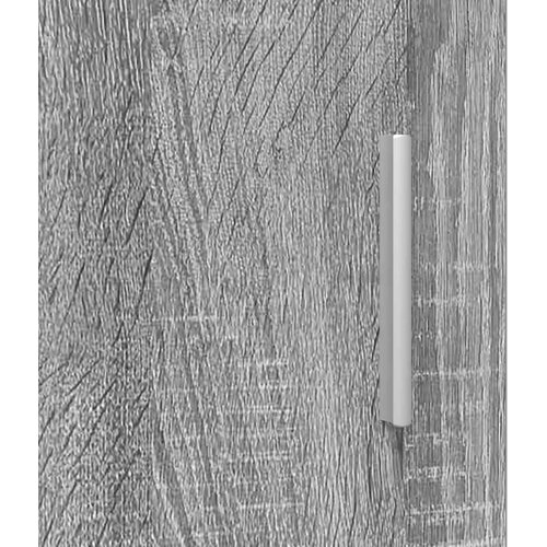  Kreveta Siva Sonoma 72 x 36 x 80 cm Konstruirano drvo Slike