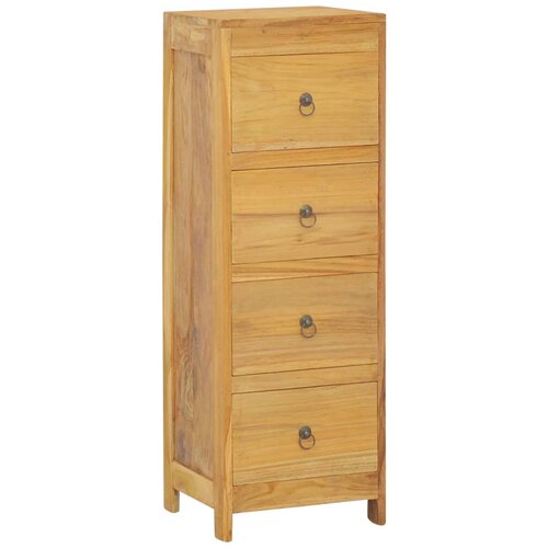 VidaXL Predalnik 30x30x90 cm trdna tikovina Slike