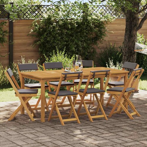  Vanjske bistro stolice 8 pcs Tamnosiva 40 x 53 x 80 cm Cene