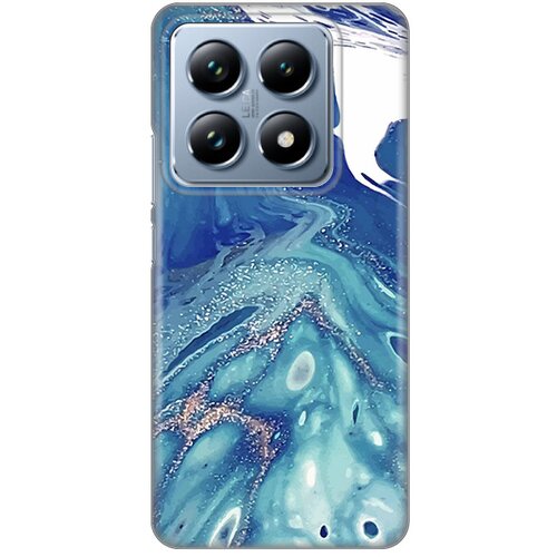 Torbica Silikonska Print za Xiaomi 14T Pro Blue Marble Cene