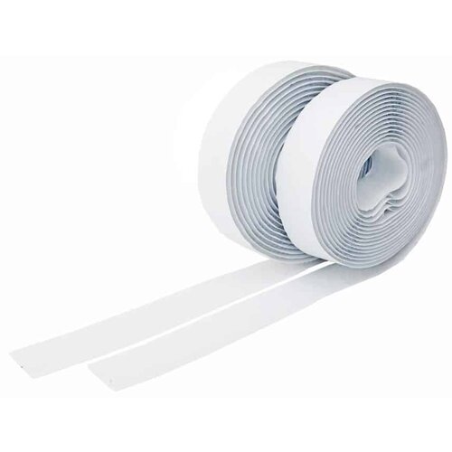  Trak za pritrjevanje z ježki na roli 10m x 2cm bel Slike