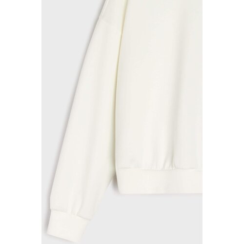 Sinsay Glatka bluza s dugim rukavima soft touch Slike