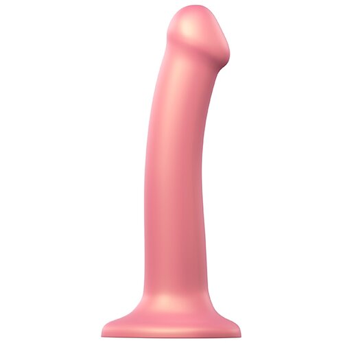 Strap-On-Me Dildo Metallic Shine Old Rose, medium Slike