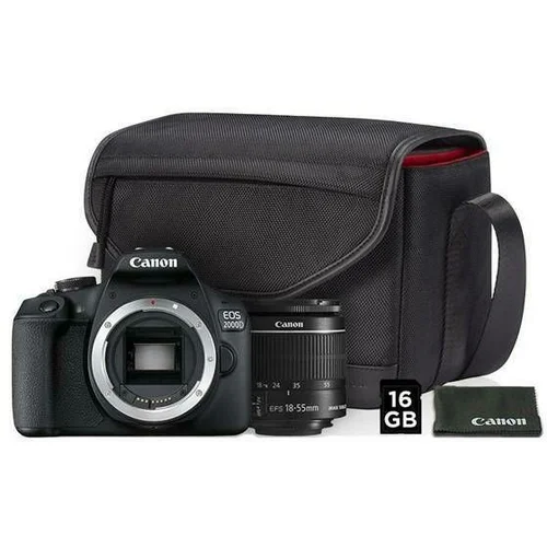 FOTOAPARAT CANON EOS 4000D + 18-55+16GB bundle