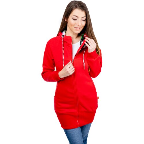 Glano Women's Stretched Sweatshirt - Red Cene