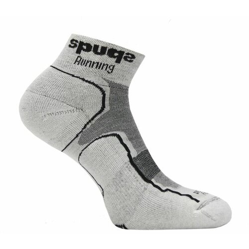  Sportske Čarape Spuqs Coolmax Cushion Running Tamno sivo Slike