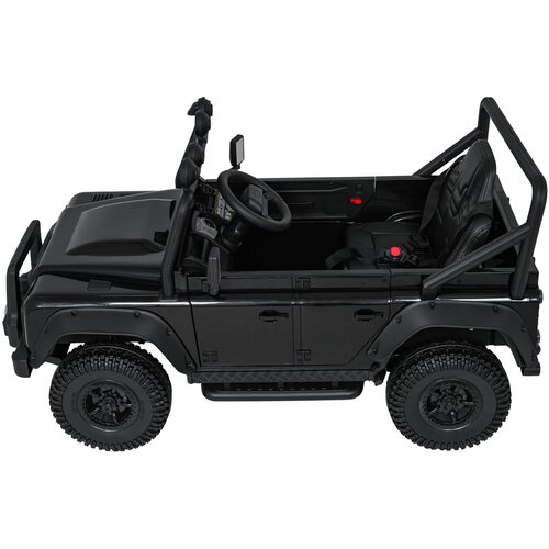  Licencirani avto na akumulator Land Rover Defender 110 SVX Concept - črn Slike