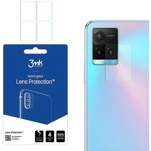  4x Staklo za kameru 3mk za Vivo Y33s - Prozirna KP24325 Cene
