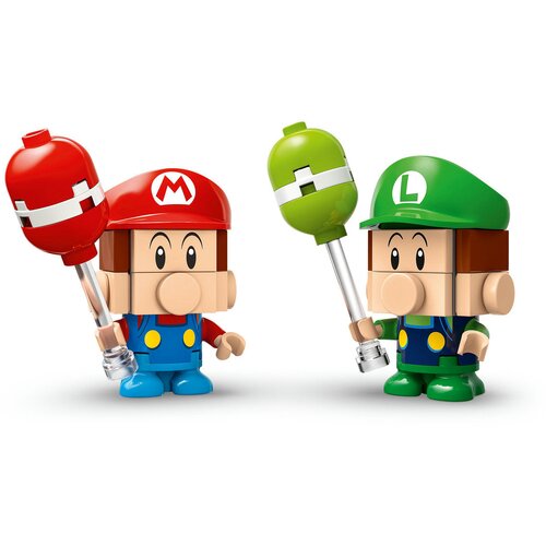 Lego LEGO&amp;reg; Super Mario&amp;trade; - Mario Kart&amp;trade; &amp;ndash; Baby Mario vs Baby Luigi (72034) Slike