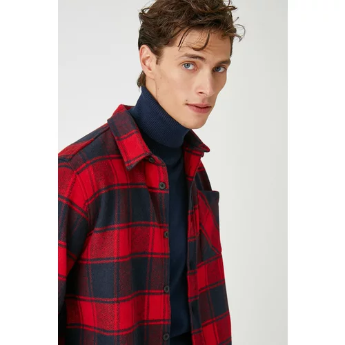 Koton Shirt - Red - Relaxed fit