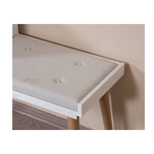 Hanah home klupa bohem, 55x150x2,2 cm, bela Slike