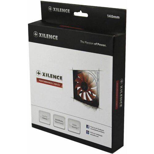 Xilence ventilator 14x14x2,5cm 12v 3/4p redwing performance c XF050 (XPF140.R) Cene