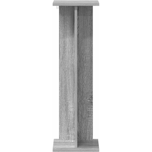  Stalak za biljke 2 pcs Sivi Sonoma 25 x 25,5 x 80,5 cm Slike