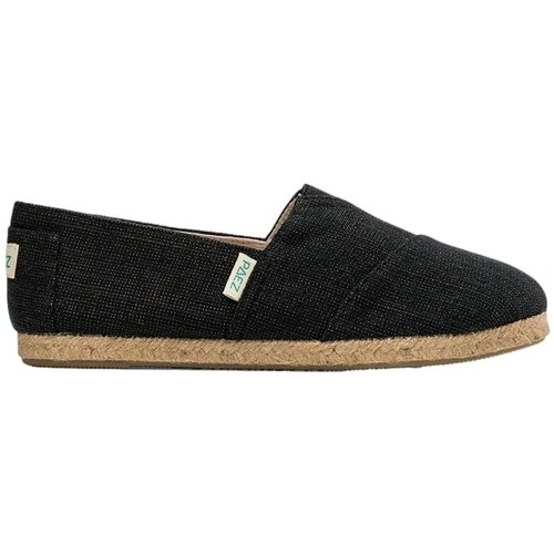 PAEZ Espadrile Raw Classic W - Days Sparks Charcoal Črna Cene