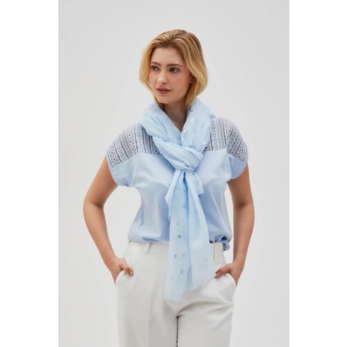 Marisse Women's Scarf L-Sz-4613 L.Blue Cene