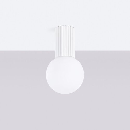 Sollux SL.1708 - Plafonsko svetlo za kupatilo HALO 1xG9/8W/230V IP44 belo Slike