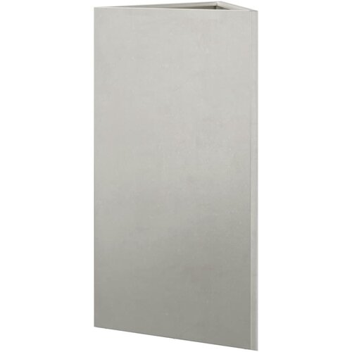  Vrtne sadilica trokutasta 40x34,5x75 cm nehrđajući čelik Slike