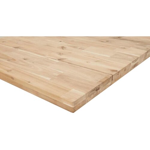  Plutajuće police 3 kom 80x40x4 cm Neobrađeno puno drvo akacije Slike