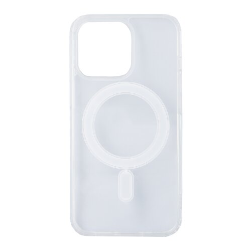 Onasi Silikonski ovitek ANTISHOCK MagSafe za iPhone 14 Pro Max - prozoren Slike