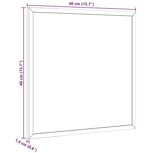 VidaXL Ploča od pluta s okvirom od punog drva borovine 40x40 cm Slike