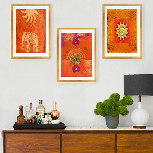 Wallity Set uramljenih slika SET_095, 3 dijela Cene
