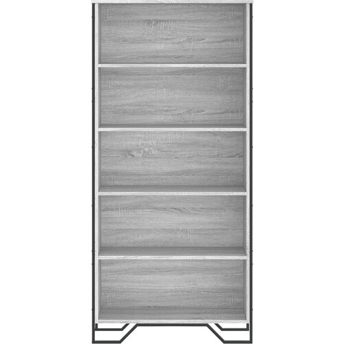  za knjige boja hrasta 80x31x169 cm konstruirano drvo Slike