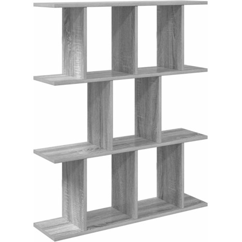 vidaXL Stenska polica Siva Sonoma 102 x 20 x 96 cm Inženirski les, (5000307144) Cene