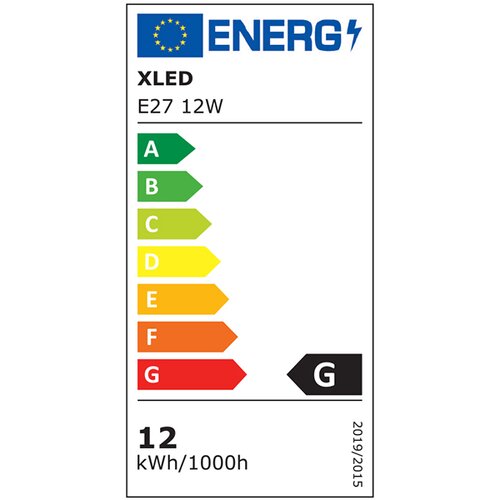 Xled LED Sijalica/ E27/ 12W / 220V/ Toplo bela / 3000K/ 1 055 Lm Slike