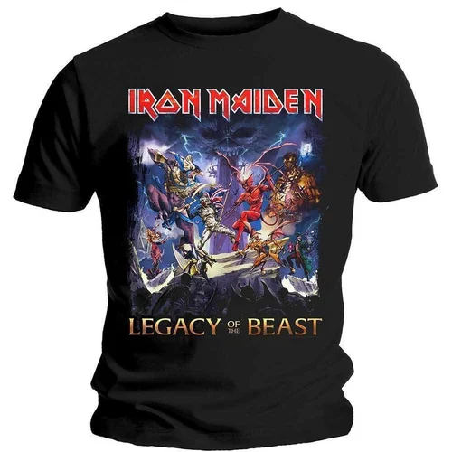 Iron Maiden Košulja Legacy of the Beast Unisex Black S