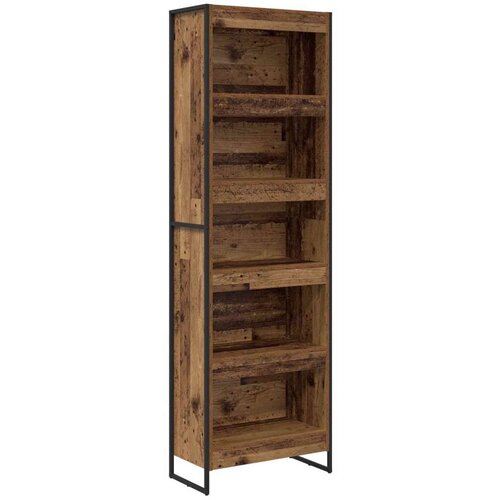 VidaXL Ormarić za knjige 2 pcs Staro drvo 80 x 30 x 155 cm Slike