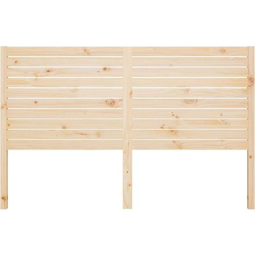  Uzglavlje za krevet 186 x 4 x 100 cm od masivne borovine Slike