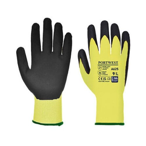 MONSUN Rukavice m625 vis-tex otporne na prosecanje sa pu premazom žute,vel.8 ( 60486 ) Cene