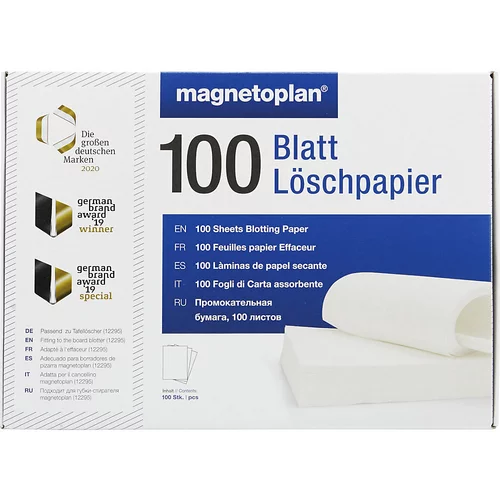 magnetoplan Papir ferroscript®, DE 300 kosov, za brisalce tabel